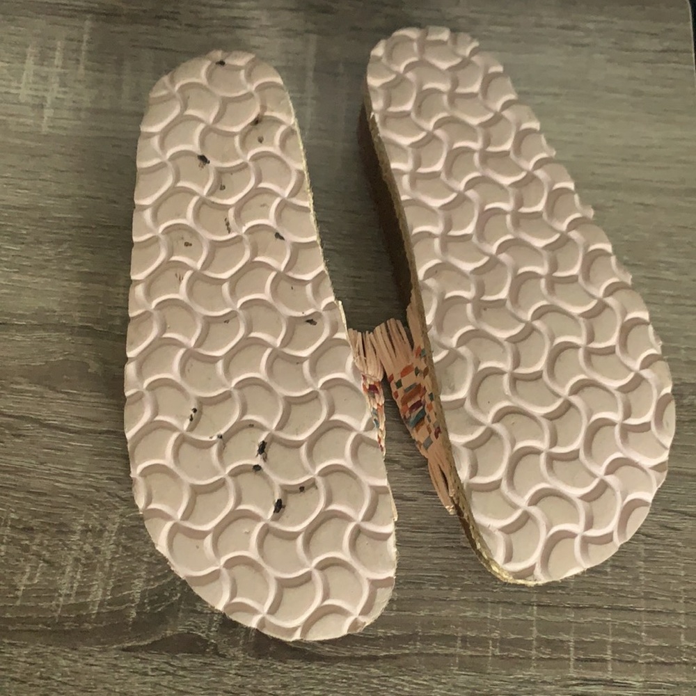 Verbenas | Fringe Slide Sandal Weaved Cork Footbed - image 5